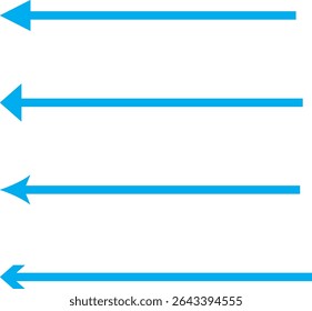 Dual sided arrow Vector in red color, red, stock pointer, direction, app and logo design, blue arrow icon, Two side arrow icon vector on white background,

