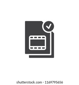 Dual sim notification vector icon. filled flat sign for mobile concept and web design. Double Sim Card simple solid icon. Symbol, logo illustration. Pixel perfect vector graphics