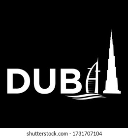 Dubai Awesome Vector Logo Design