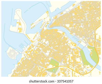 Dubai City Map