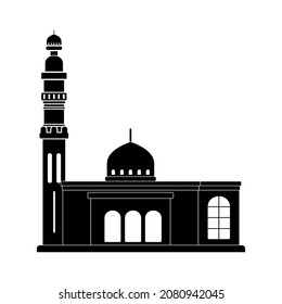Dubai berühmtes Bausymbol Vektorsymbol