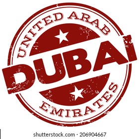 dubai stamp