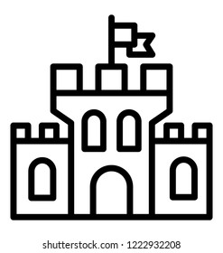 Dublin line icon design 