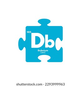 dubnium icon set. vector template illustration for web design