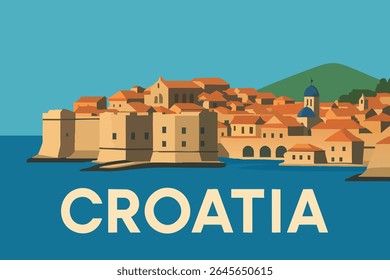 Dubrovnik, com sua impressionante paisagem urbana e arquitetura antiga, oferece um vislumbre do passado através de suas bem preservadas paredes medievais e marcos históricos, tornando-o um destino de visita obrigatória