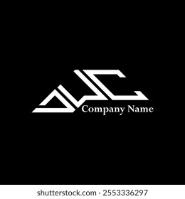 DUC Logo Design, DUC einfache und moderne Logo. DUC luxuriöses Alphabet Design  