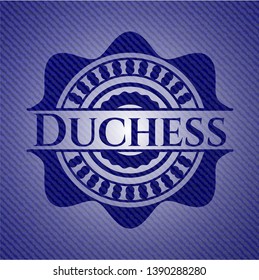 Duchess denim background. Vector Illustration. Detailed.