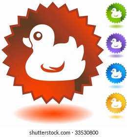 duck badge