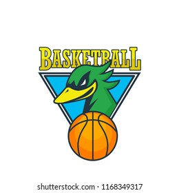 Duck Basketball Club Logo