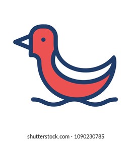 duck bird fly 