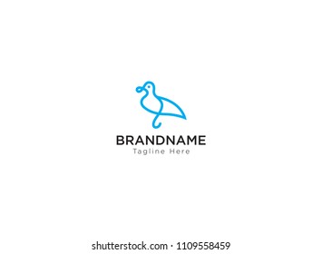 Duck Bird Logo