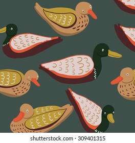 duck bird pattern