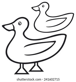 duck cartoon