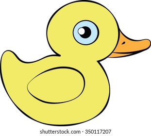 Duck - Cartoon - Vector Illustration