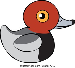Duck - Cartoon - Vector Illustration