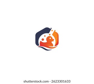 Duck creative logo design 1