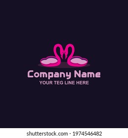 Duck Delicate and Stylish Feminine Logo Templates Female and Feminine Logo Templates Design