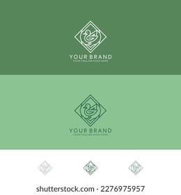 Diseño de pato Caja de precisión ornamental diseñada con minimalismo y modernidad 