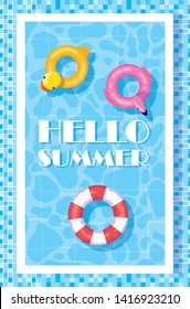 duck flamingo and safe float design