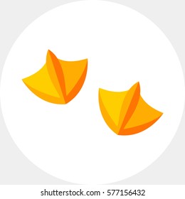 Duck Footprint Icon