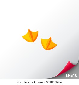 Duck footprint icon