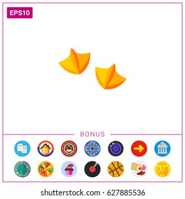 Duck footprint icon