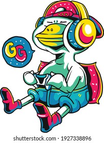 The Duck gamer have win