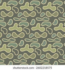 Duck Hunter camouflage or Frog skin seamless pattern design