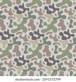 Duck Hunter camouflage seamless pattern design