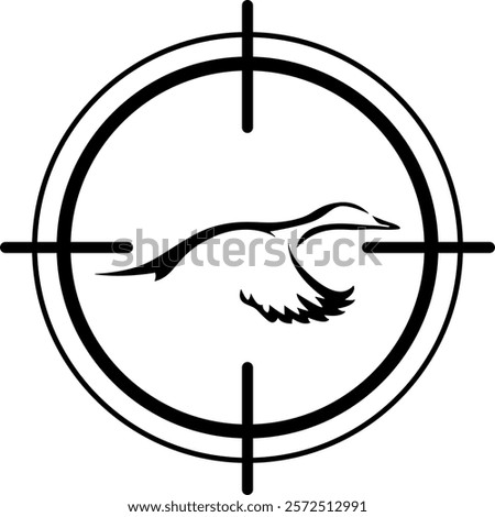 Duck Hunting Digital EPs Vector graphics File