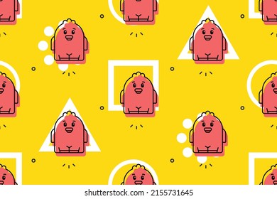 Duck icon. Icon design. Template elements. Flat style