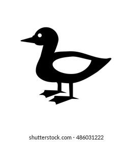 Duck icon illustration isolated vector sign symbol