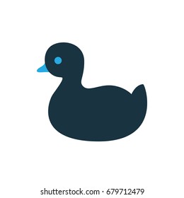 duck icon illustration isolated vector sign symbol