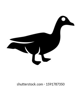 duck icon isolated sign symbol vector illustration - high quality black style vector icons
