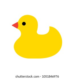 duck icon isolated vector