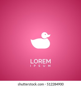 duck icon. duck logo
