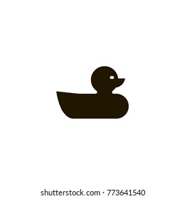 duck icon. sign design