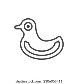 Duck Icon Sign Symbol Vector