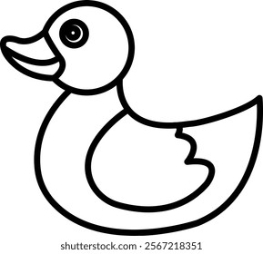 Duck Icon Symbol Art Sign