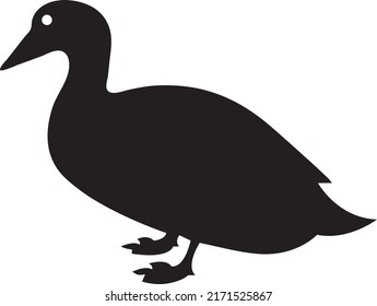 duck icon symbol sign vector on white background..eps
