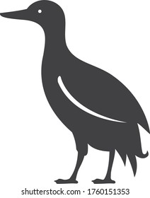 Duck icon. vector duck illustration