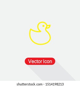 Duck Icon Vector Illustration Eps10