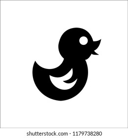 duck icon vector template