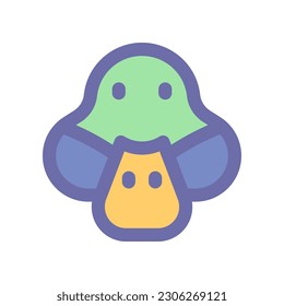 duck icon for your website design, logo, app, UI.