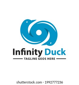 duck infinity logo design your company