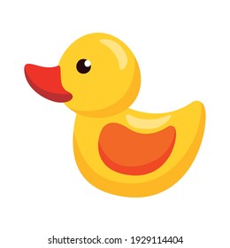duck kids toy isolated icon
