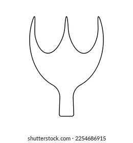 duck leg icon vector illustration design