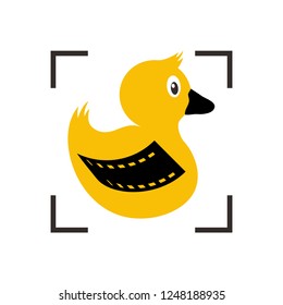 The Duck logo for children's film production