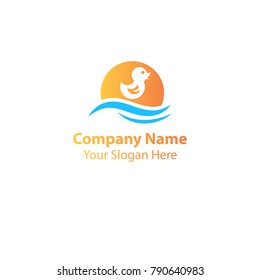 duck logo design