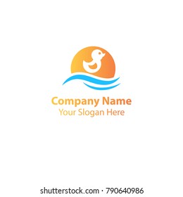 duck logo design